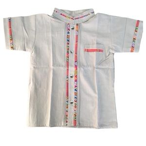 Coralillo Guayabera for Boys Khaki